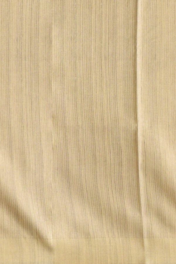 Grey Blue Semi Tussar Silk Saree K0217050201 2 Blouse