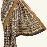Greyish Brown Modal Silk Cotton Saree K0208021212 5 Saree