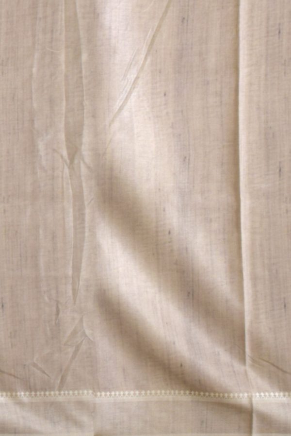 Light Brown Semi Tussar Silk Saree K0217080101 2 Blouse