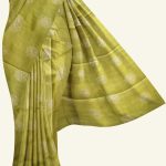 Parrot Green Tassas Silk Saree K0197220101 5 Saree