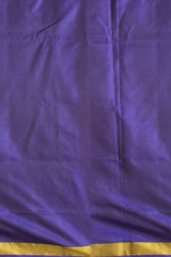 Pink and Purple Patola Silk Saree J0097012111 2 Blouse