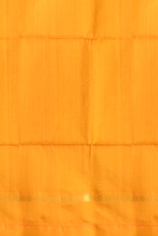 Rustic Light Mustard Handloom Silk Cotton Saree K0183130201 2 Blouse