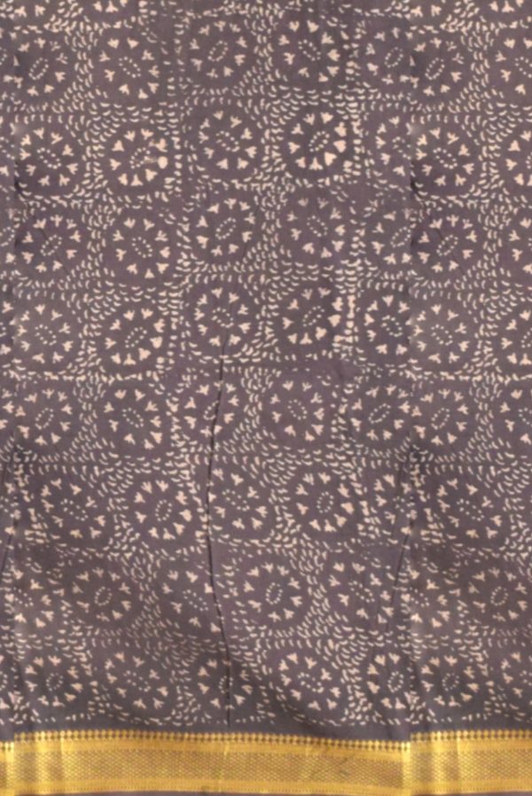 Wine Modal Cotton Silk Saree K0195041607 2 Blouse